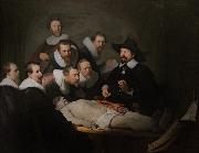 The Anatomy Lesson of Dr Tulp (mk33) REMBRANDT Harmenszoon van Rijn